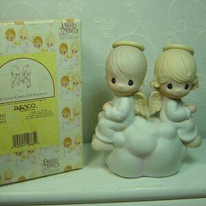 1979 Precious Moments figurine-"But Love Goes on Forever"-with box
